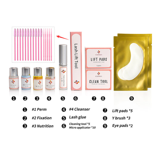 Elyas Paris™ - Kit de Réhaussement de Cils Professionnel ICONSIGN